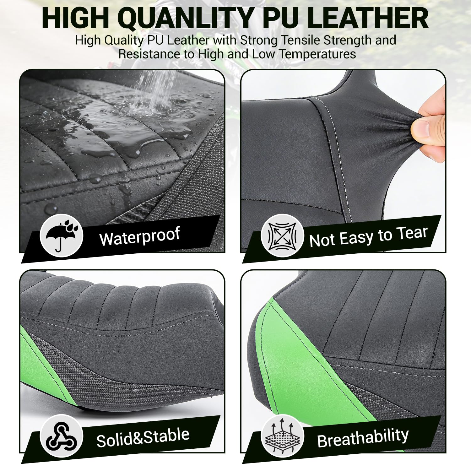 Amazon.com: Motorcycle Driver Seat for Kawasaki Ninja400 Z400 2018